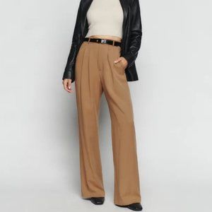 Reformation Mason Pants Camel